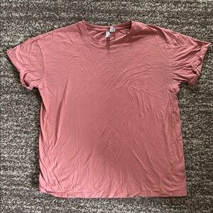 H&M Pink Relaxed Short Sleeve T-Shirt